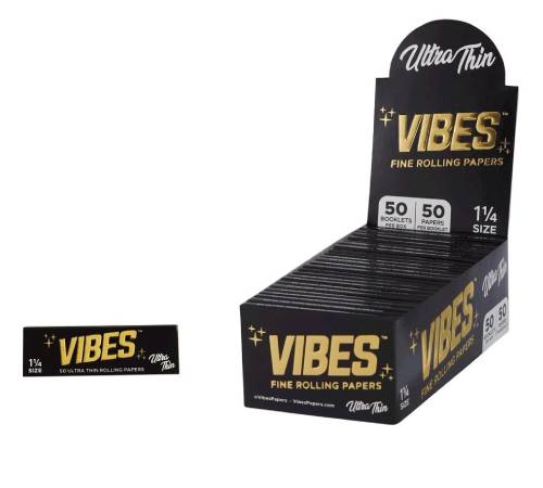 Vibes Ultra Thin 1 1/4" Rolling Papers