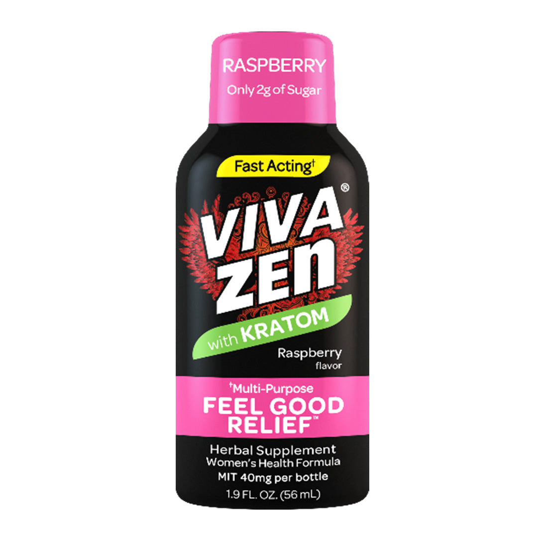 Viva Zen Women's Health Raspberry Flavor Extract Shot (MIT 40mg)(12disp/box)