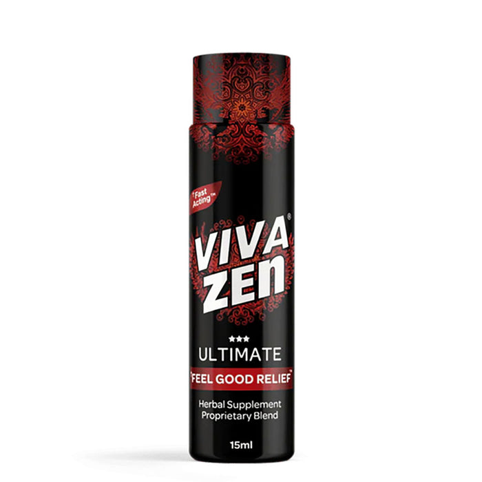 Viva Zen ULTIMATE w/ Kratom Feel Good Relief for Muscle & Body (120mg MIT) (12ct/Display)