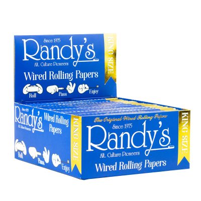 Randy’s KING SIZE Papers (BOX OF 25)