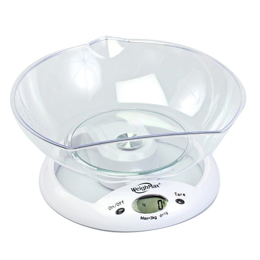 AWS Table Digital Scale with Bowl Tray - 2000g x 0.1g