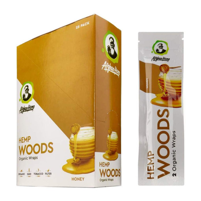 Afghan Hemp - Organic Hemp Wood Wraps - Honey