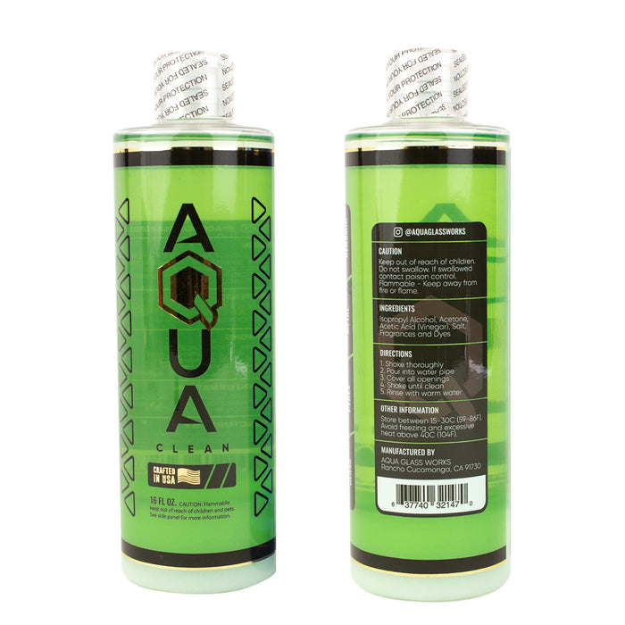 Aqua Glass Works Cleaner Green Soaker 16 fl. oz