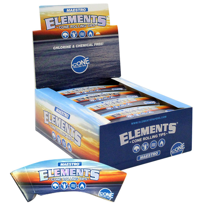 Elements Maestro Slim Cone Rolling Tips - Smoketokes