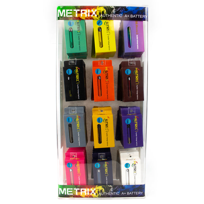 Metrix 650mAh VV Slim Battery Kit (Case of 60)