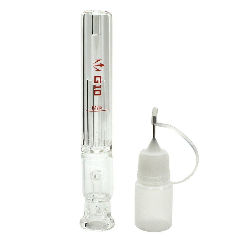 4.5" Atman Nereus G10 Glass Blunt Bubbler - Smoketokes