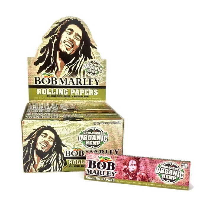 Bob Marley King Size Unbleached Rolling Paper