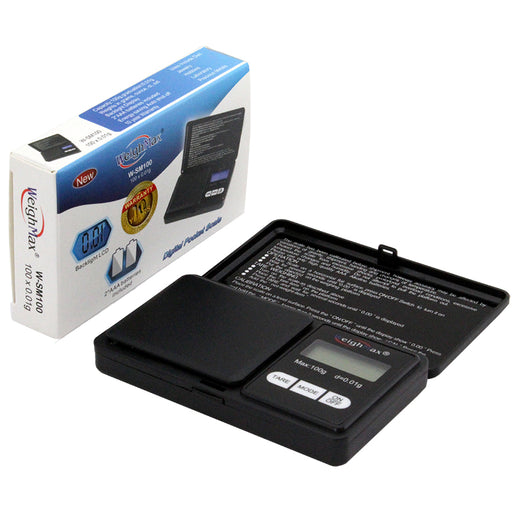 Weighmax W-3805 Black Digital Pocket Scale 650g x 0.1g