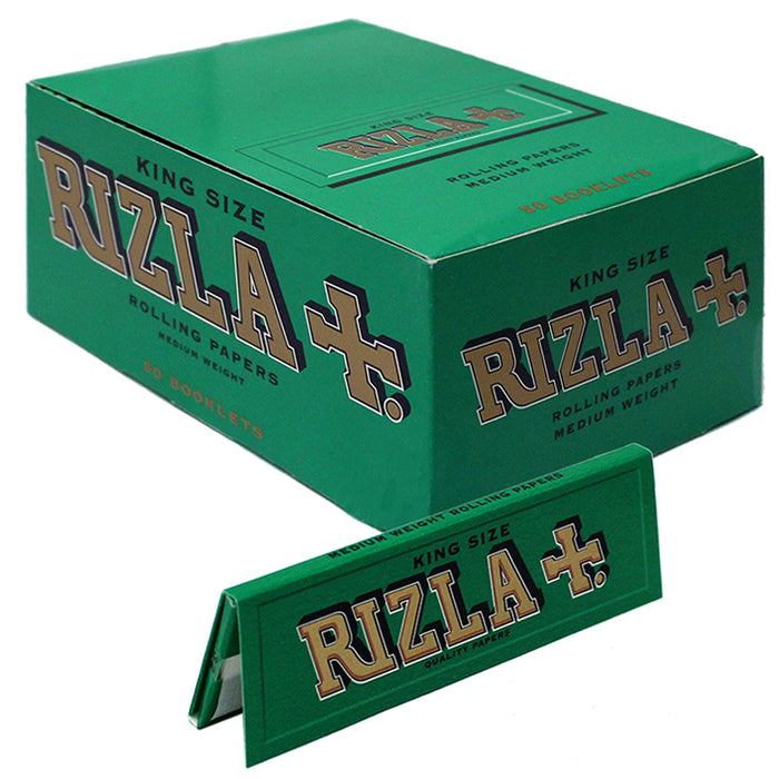 Rizla Green King Size Rolling Paper - Smoketokes