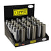 Clipper Full Metal Flint Lighter Display - Smoketokes