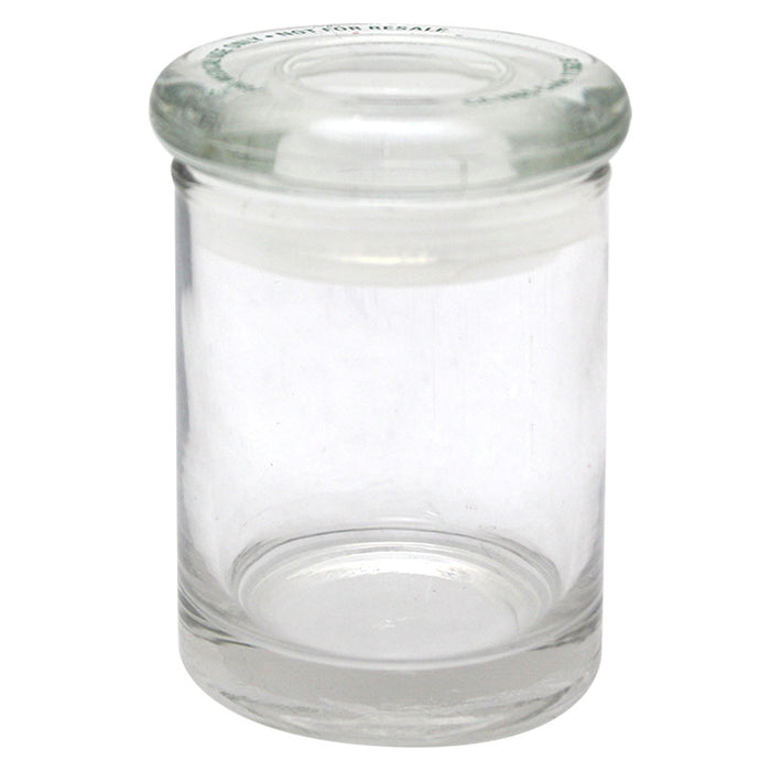 Small Clear Glass Jar - Smoketokes
