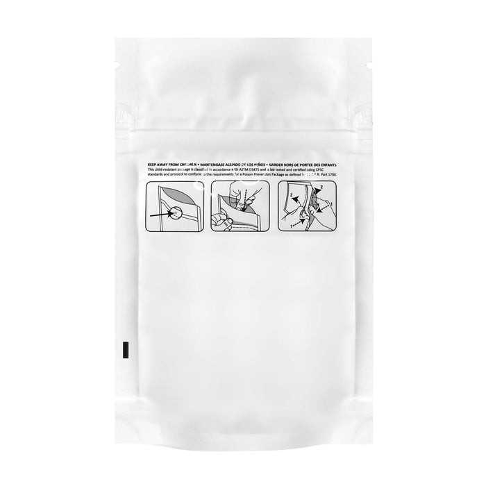 Child Resistant Mylar Bags 1/8 oz. (50 Pack)