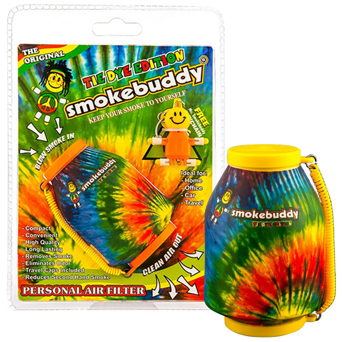 Smokebuddy Original Tie Dye Edition Personal Air Filter - Smoketokes
