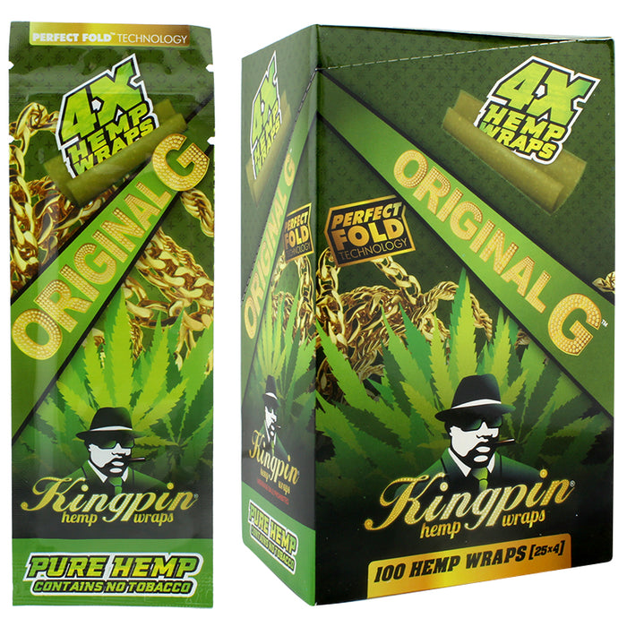 Kingpin Hemp Wrap Original G Flavor - Smoketokes