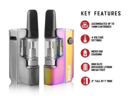 Wulf Micro Plus Cartridge Vaporizer & Battery by Wulf Mods