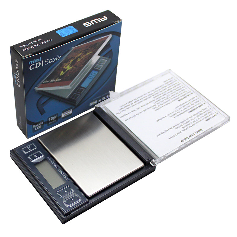 Mini Cd Scale AWS CD-500 Scale I 500 x 0.1g – Smoke Tokes