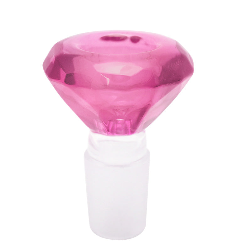 Diamond Color Male Glass Bowl - Smoketokes