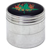 Aluminum 4 Part Assorted Sticker 42mm Grinder - Smoketokes