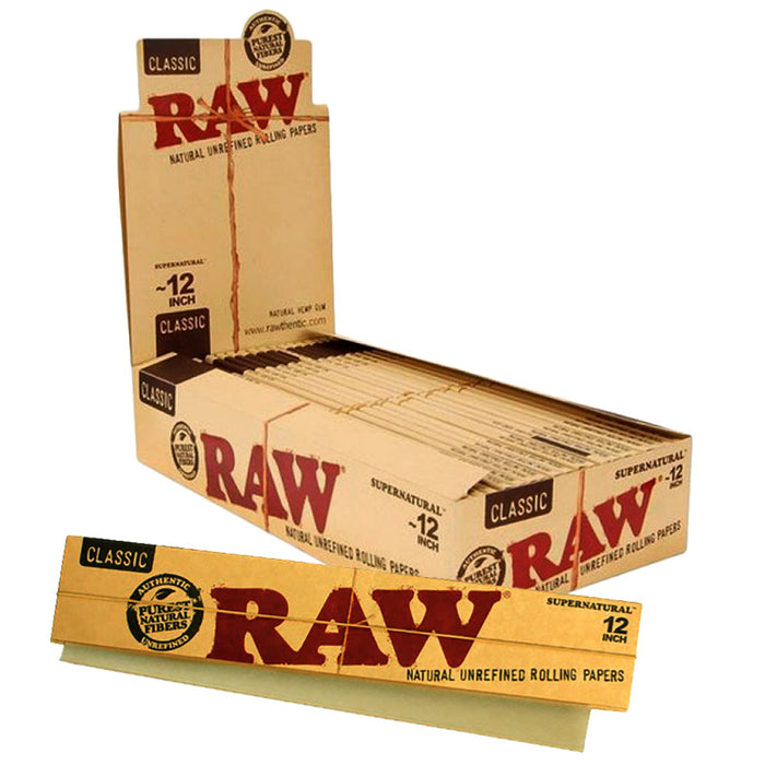Raw Classic 12" Supernatural Rolling Paper - Smoketokes