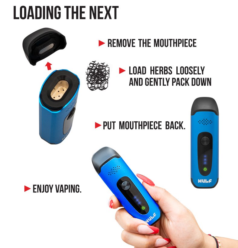 Wulf Next Dry Herb Vaporizer