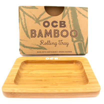 OCB Bamboo Rolling Tray