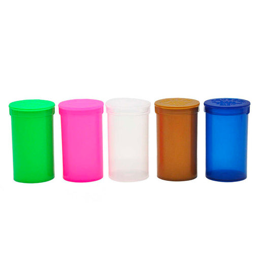 19 Dram Gold Opaque Plastic Pop Top Container, 225/cs
