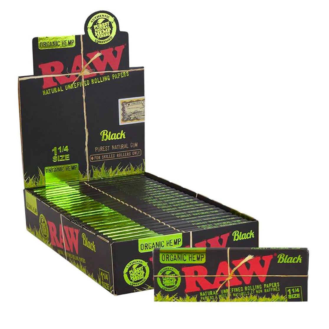 raw black organic hemp rolling paper wholesale