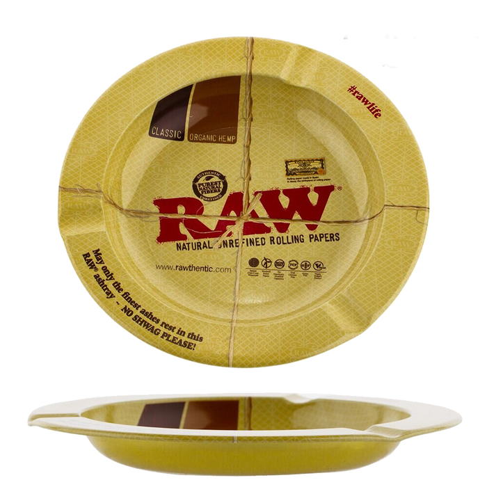 Raw Magnetic Round 5.5" Metal Ash Tray