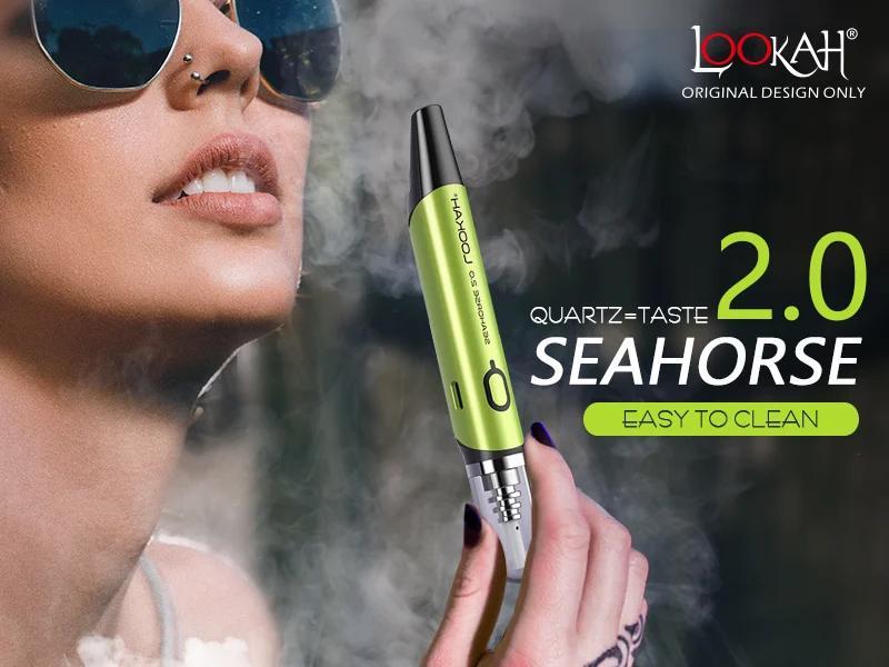 Lookah Seahorse 2.0 Wax Dab Pen  Seahorse 2.0 Wax Dab Pen – SmokeTokes
