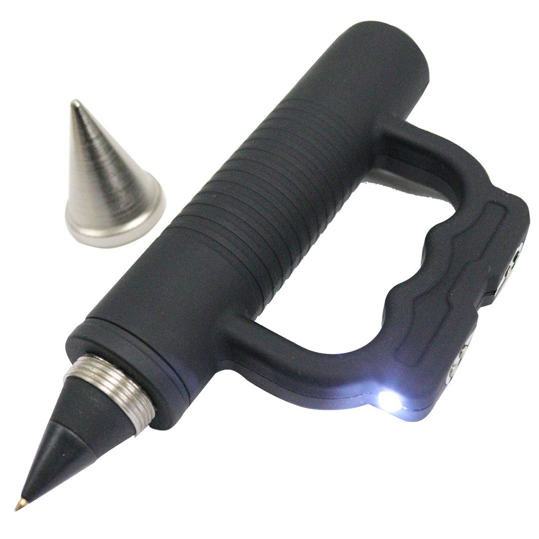 Defender Xtreme Stun Gun Knuckles w/ Spike & Pen SK-250