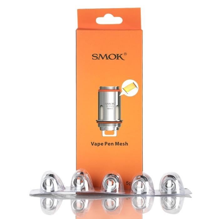 Smok Vape Pen 22 Core Mesh Coils 0.15ohm (5 pack)