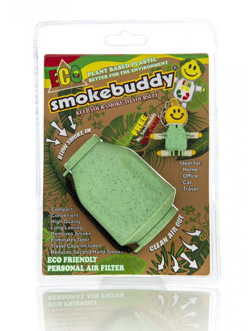 100% Authentic Smoke Buddy Bundled with Two Exclusive Destroyer Plastics  Odor Proof Tubes One Large One Small (Smoke Buddy Junior, Lime) Smoke Buddy  Junior Lime