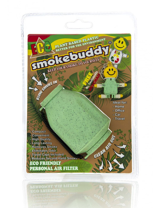 Smokebuddy Green Eco-Friendly Personal Air Filter