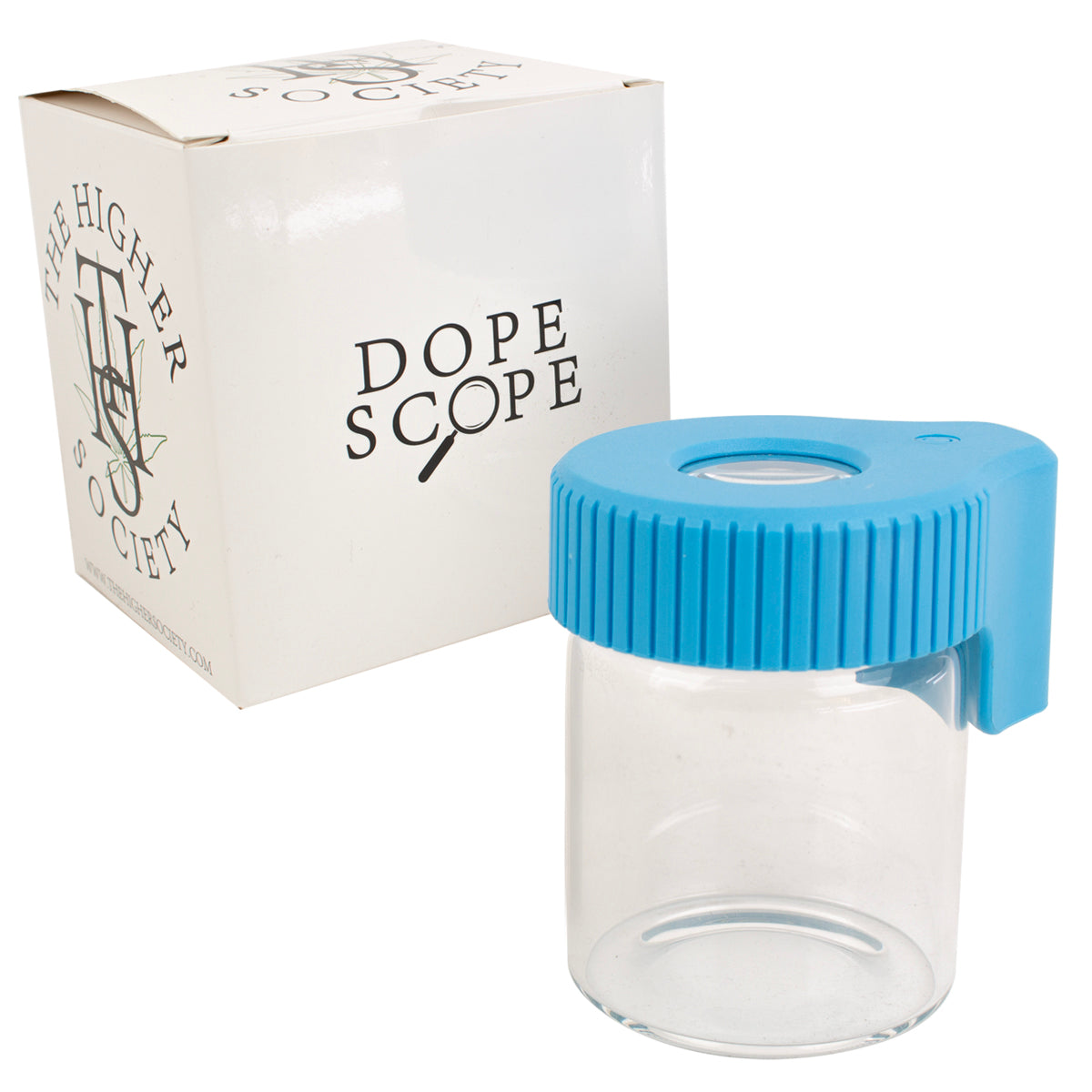 The Higher Society Mag Jar Magnifying Glass Airtight Jar