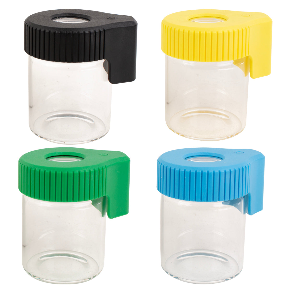 The Higher Society Mag Jar Magnifying Glass Airtight Jar