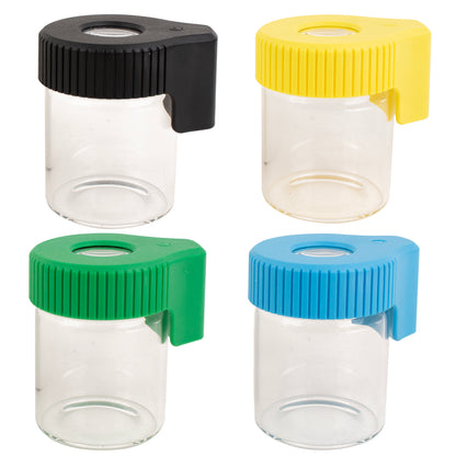 The Higher Society Mag Jar Magnifying Glass Airtight Jar