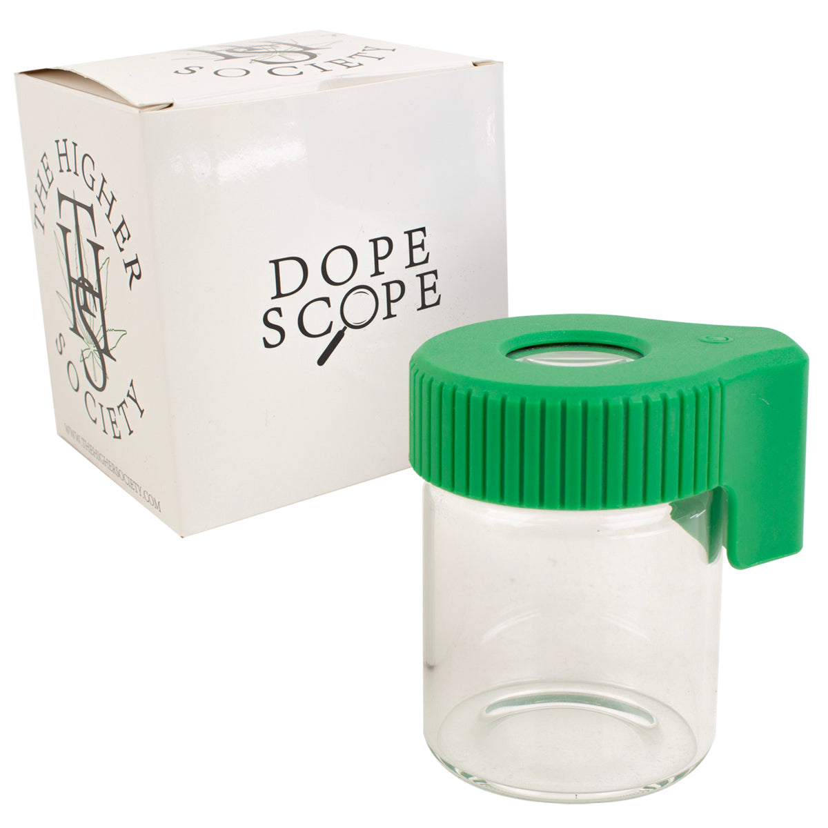 The Higher Society Mag Jar Magnifying Glass Airtight Jar