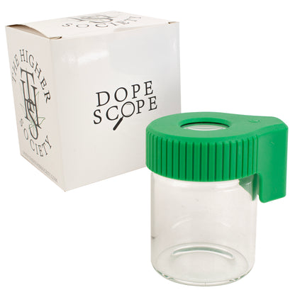The Higher Society Mag Jar Magnifying Glass Airtight Jar