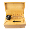The Higher Society Smokers Hot Box - Natural Wood