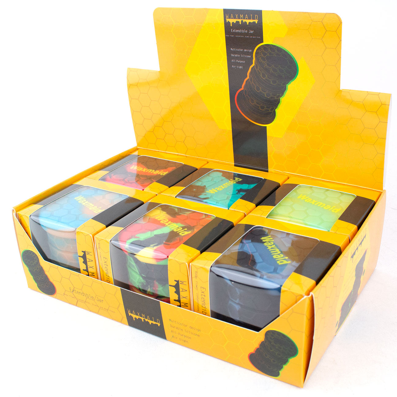 5" Extendable Silicone Jar by Waxmaid Large