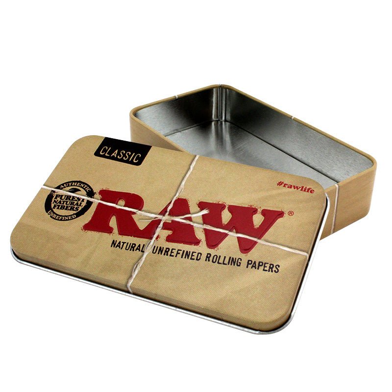 wholesale Raw Pop Up Metal Rectangular Tin